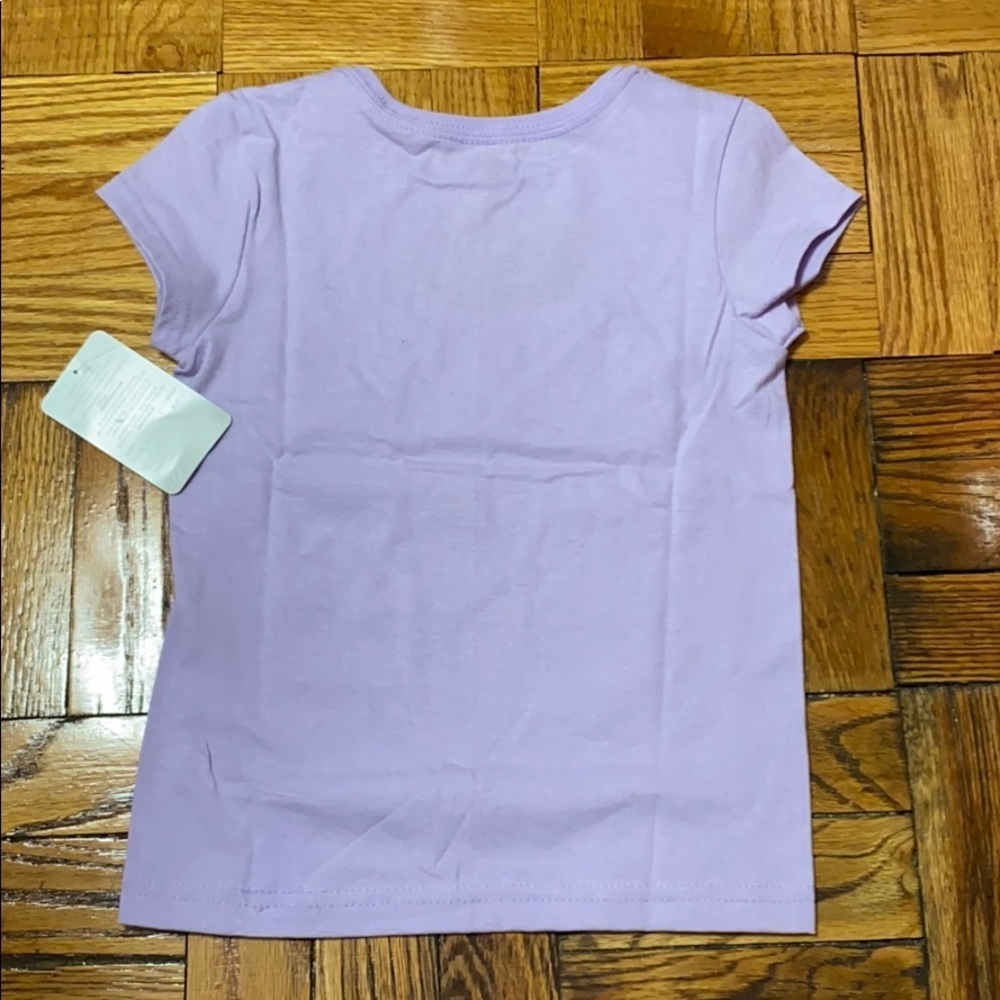 NWT Disney purple shirt size: 5/6 - Picture 4 of 4